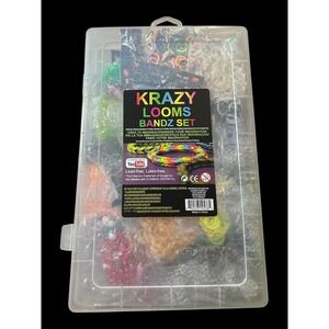 Krazy Looms Bandz Piece Rubber Band Bracelet Kit with Case and Tools